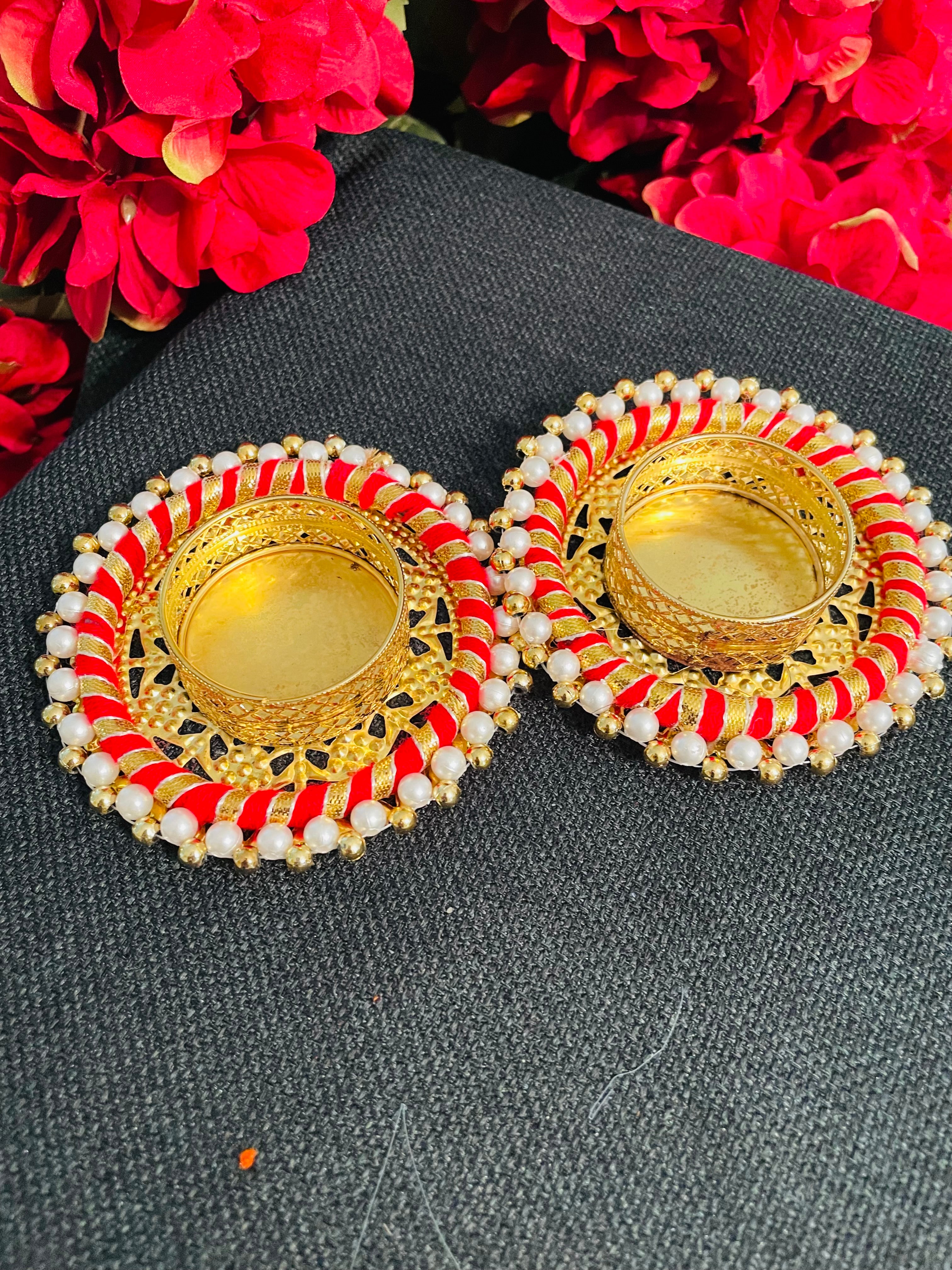 Bangle LED Candle Holder Set of 2