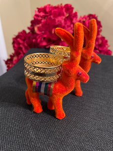 ReinDeer LED Candle Holder Set of 2