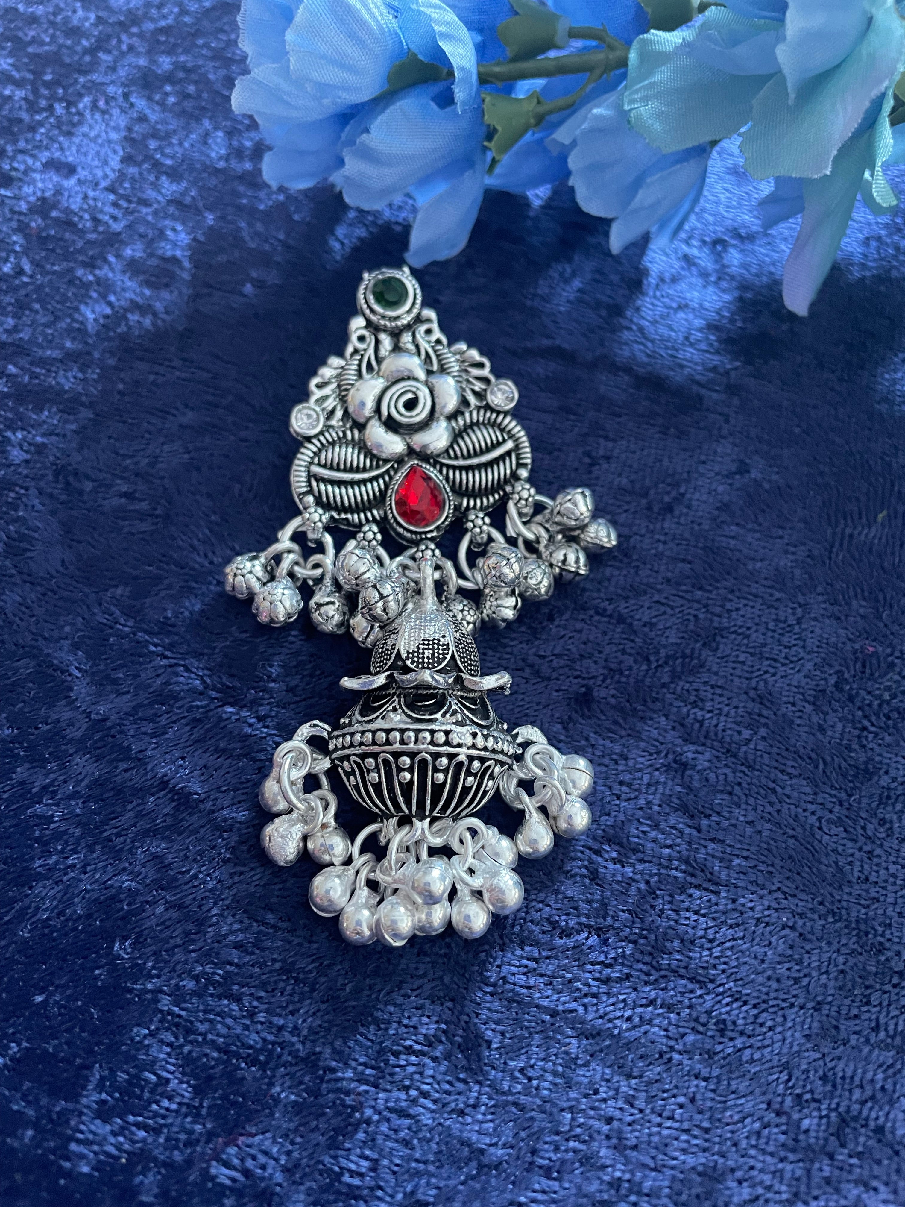 Oxidized Fashion Pin